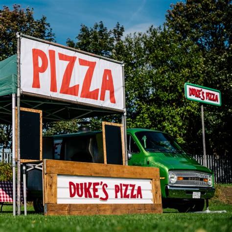 Dukes pizza - Monday - Thursday 12PM - 10:50PM . Friday 12PM - 11:20PM . Saturday 4:30PM - 11:-20PM